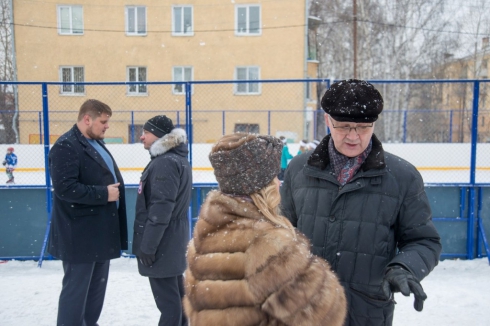 В Екатеринбурге открыли новый ледовый корт