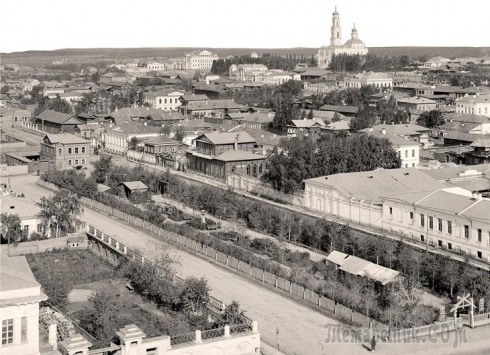 Скверы и парки Екатеринбурга. Сквер Попова