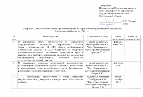 Общественный совет при МУГИСО. Четыре плановых заседания - семь вопросов.