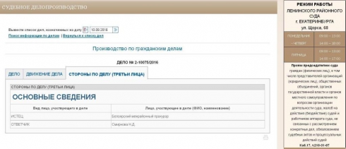 Белоярская прокуратура предъявила претензии «публичному дому»