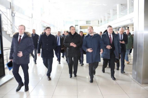 Виталий Мутко приехал в Екатеринбург проинспектировать ход подготовки к ЧМ-2018