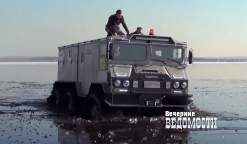 Уральский вездеход «Бурлак» готов к штурму Северного полюса