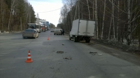 В Екатеринбурге четырехлетний мальчик стал жертвой зазевавшегося водителя