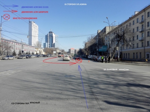 В Екатеринбурге два водителя нарушили правила, а пострадала шестнадцатилетняя девушка