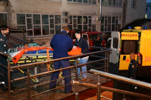 Из Кургана спецборт МЧС доставил тяжелобольную 7-месячную девочку в Нижний Новгород