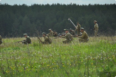 «Красные» против «белых»: на Урале реконструировали бои 1918 года
