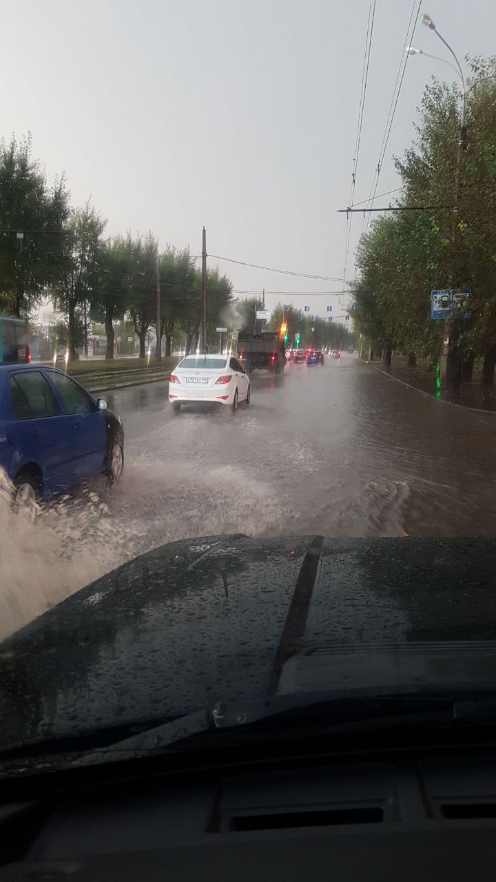 Екатеринбург затопили ливни Екатеринбург затопили ливни