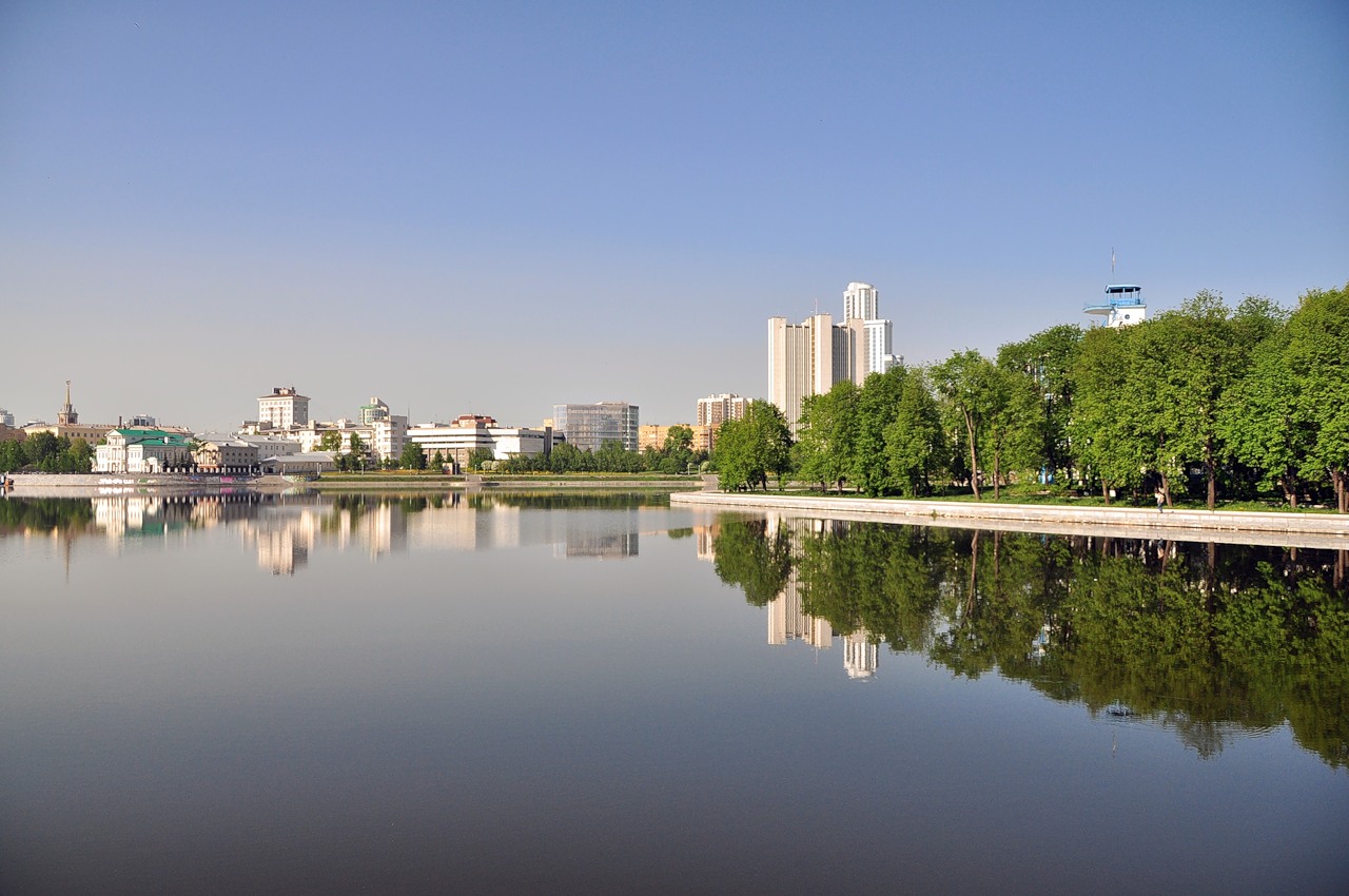 набережная исети в екатеринбурге