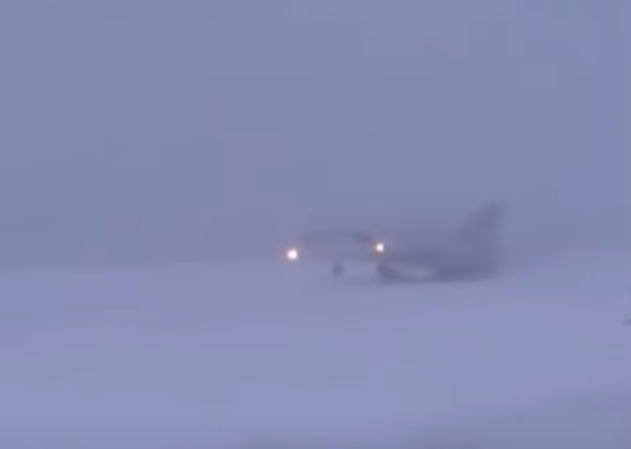 Жуткое видео крушения Ту-22М3 в Мурманской области появилось в сети