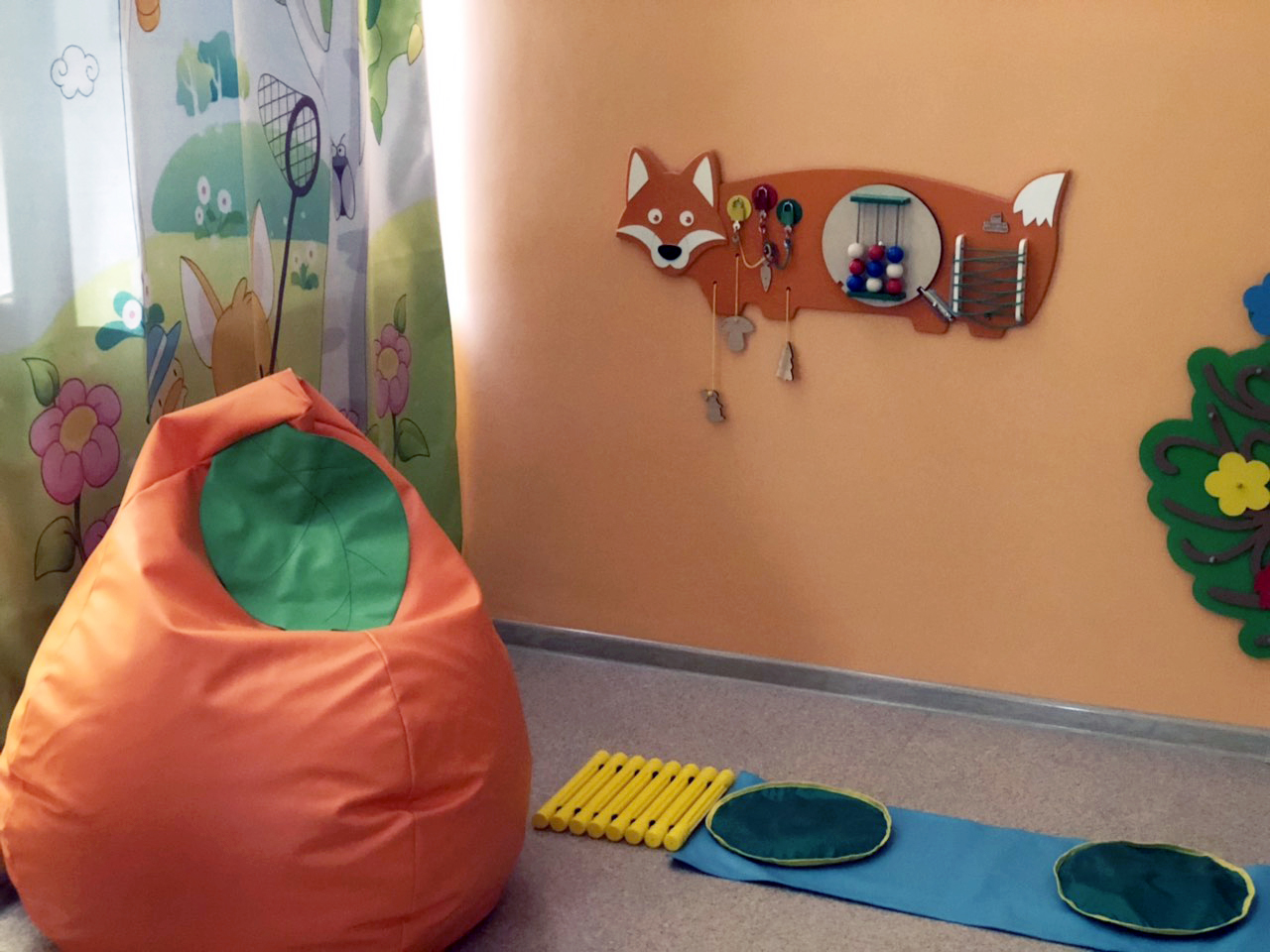 В Асбесте фонд «Дети России» оборудовал сенсорную комнату в паллиативном отделении больницы  
