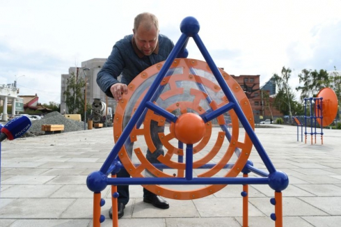 Диск Пифагора и мятник Ньютона: в Екатеринбурге откроется детская площадка, позволяющая вспомнить уроки физики